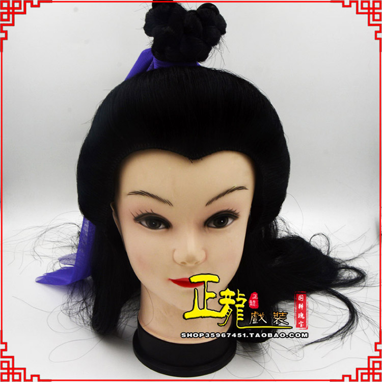 红桥小生头套董永头套古装假发青年头套