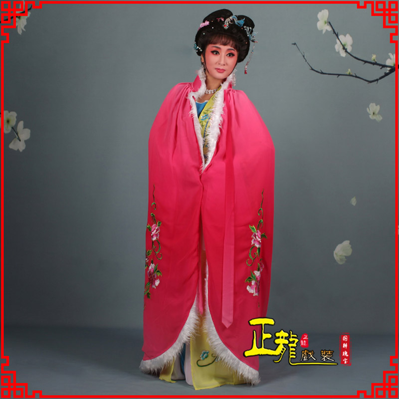 红桥小花旦绣花斗篷 花旦披风