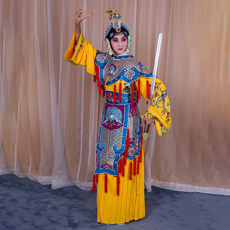 红桥霸王别姬虞姬服 软绉别姬服