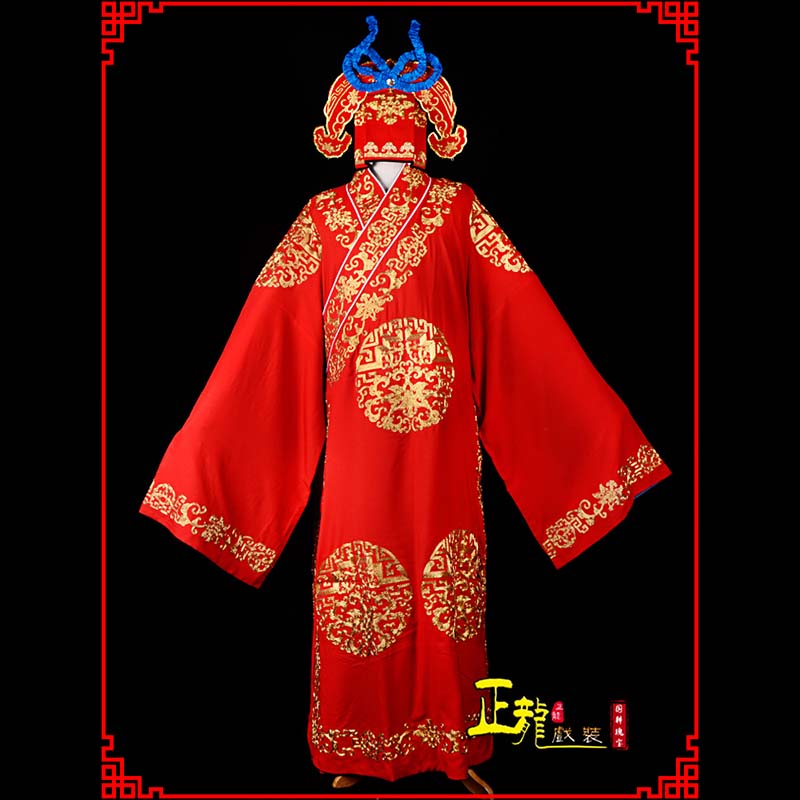 红桥武生服装软绉全金武生衣