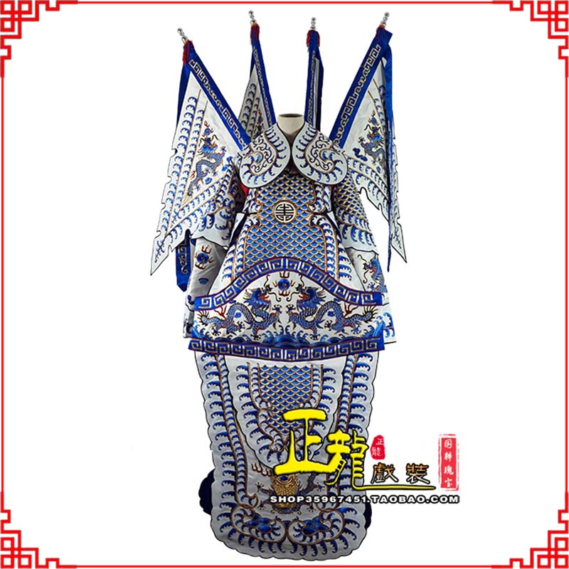 红桥武生武将大靠祥龙勾金